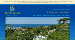 Desktop Screenshot of hotelbeltramonto.it